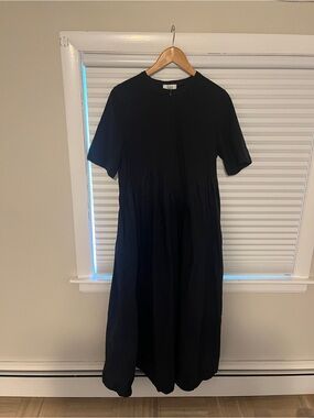 COS Black Midi Dress
